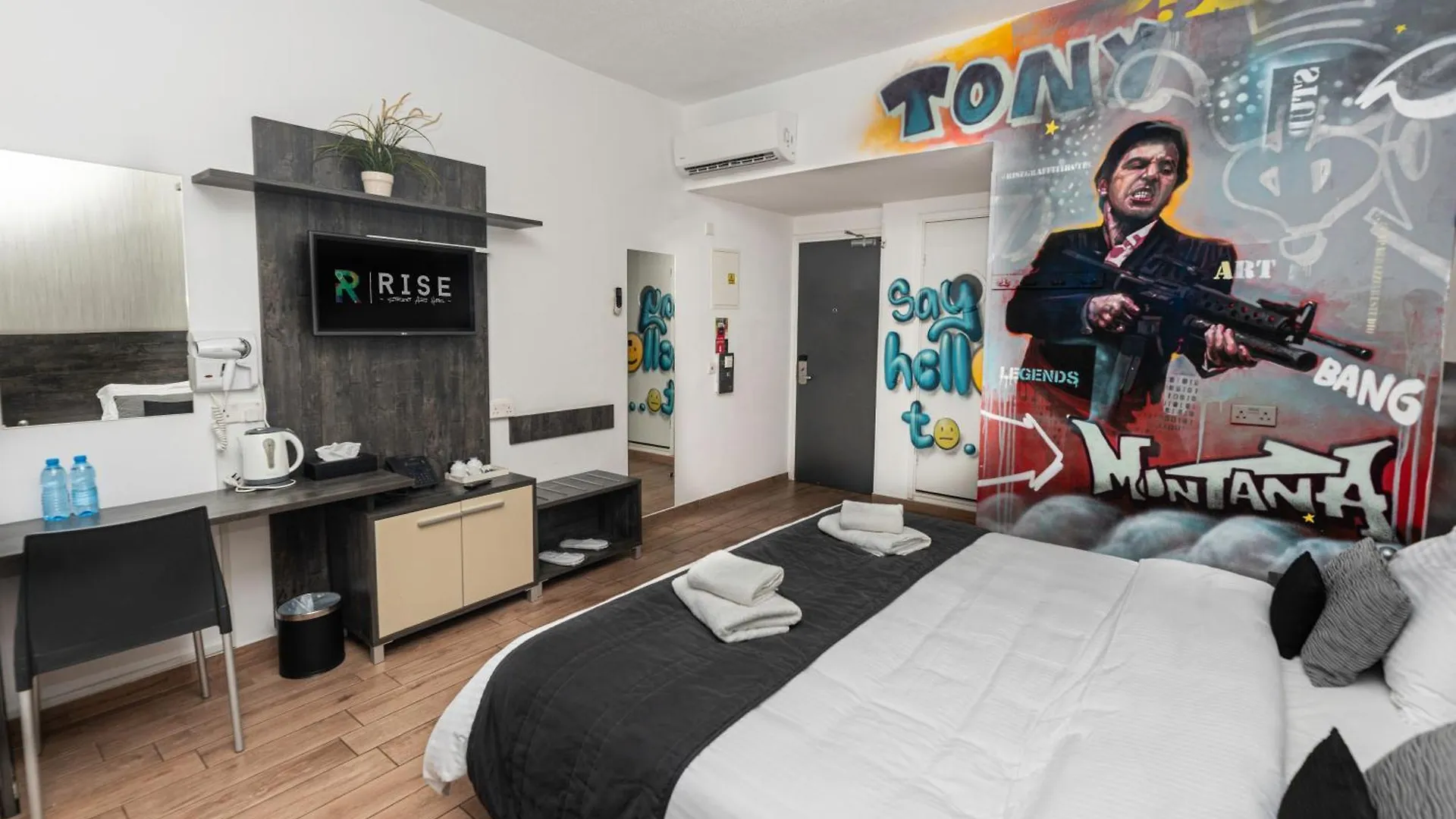 Rise Street Art Hotel Larnaca 3*,  Cypr